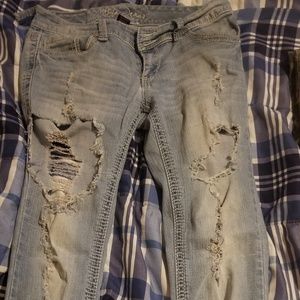 Distressed Jean's